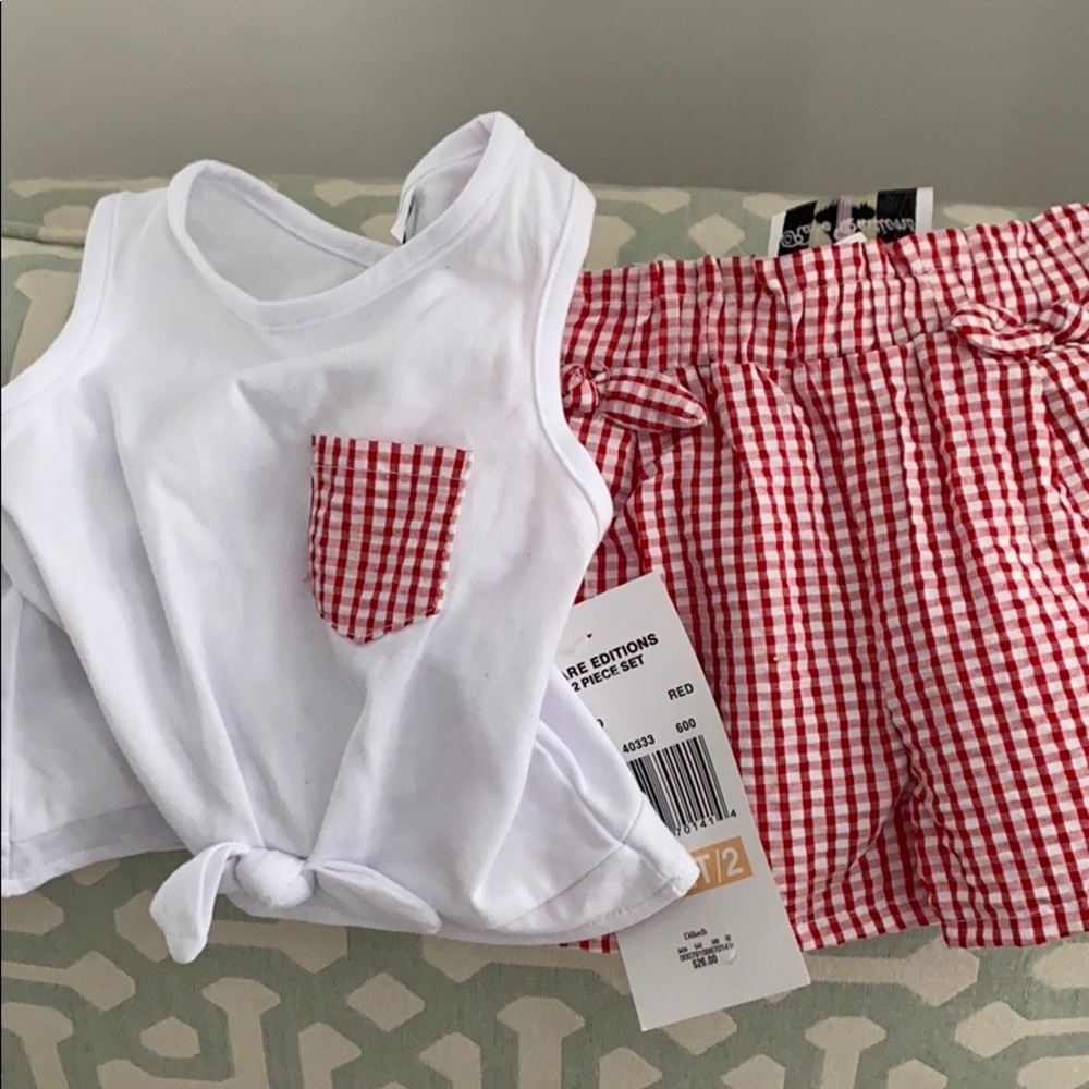 2T shirt and shorts set